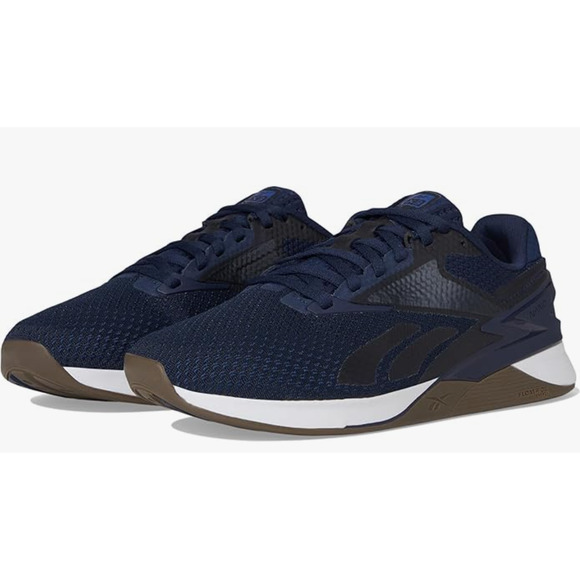 Reebok Unisex Nano X3 Sneaker, Vector Navy/Black Lee, 8.5 US Men - Picture 1 of 10